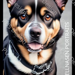Ein Jahr voller Hundeliebe - Kalender 2024 mit exquisiten Hundeportraits, Wanddekoration, Tierportraits, Geschenkidee, DIY Kalender