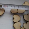 100 Kleine Herzen aus hellem Sperrholz - Perfekt zum Basteln, Dekorieren, Bemalen & als Geschenk - Vielseitige DIY-Deko - PUS Design – Bild 3